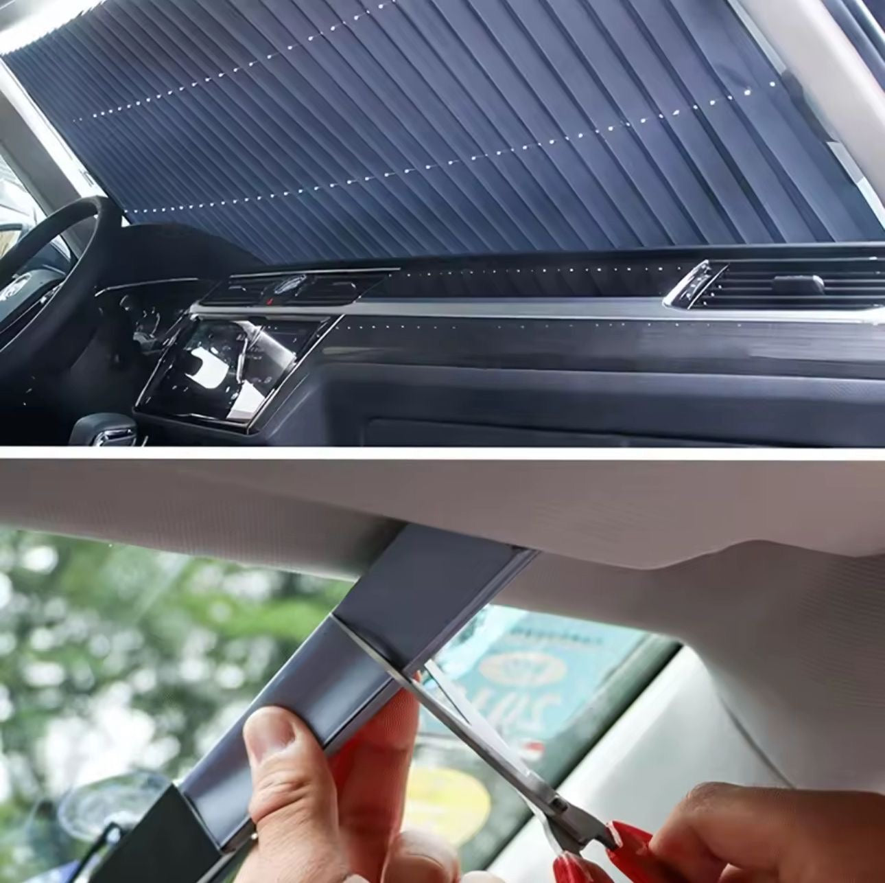 Protector retráctil para auto